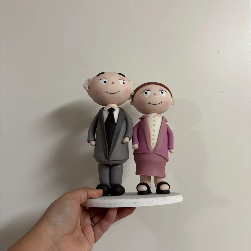 ⚡️Elegant Couple Figurine Cake Topper